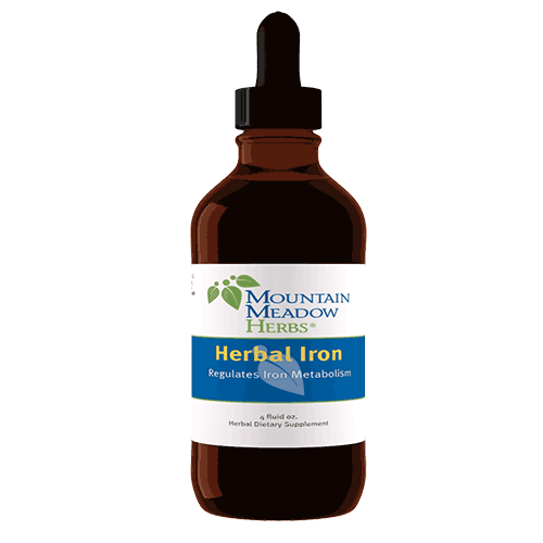 Herbal Iron Liquid Herbal Extract, 4 oz (120 ml)