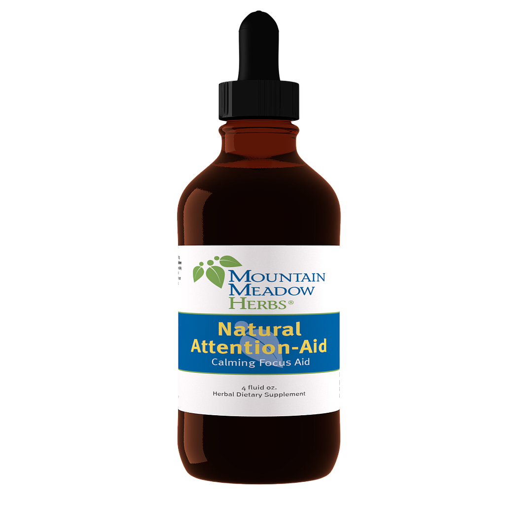Natural Attention-Aid Liquid Herbal Extract, 4 oz (120 ml)