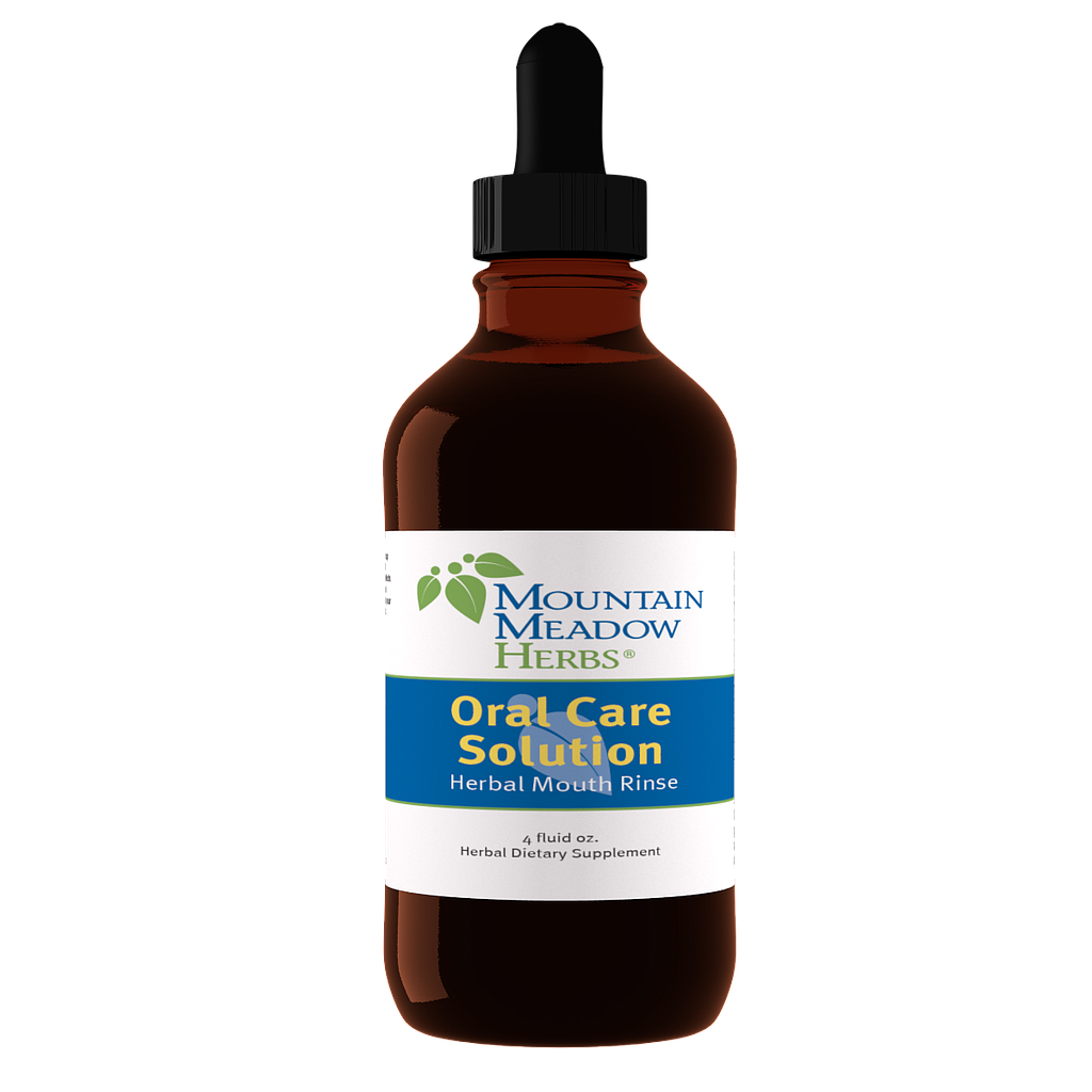 Oral Care Solution Liquid Herbal Extract, 4 oz (120 ml)