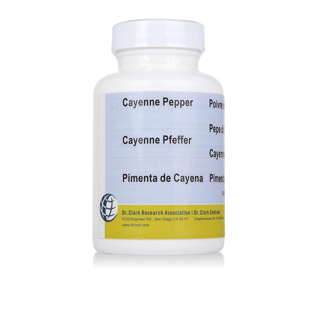 Poivre de Cayenne, 475 mg 100 capsules