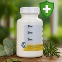 Zinc (Gluconate de Zinc), 30 mg 100 capsules