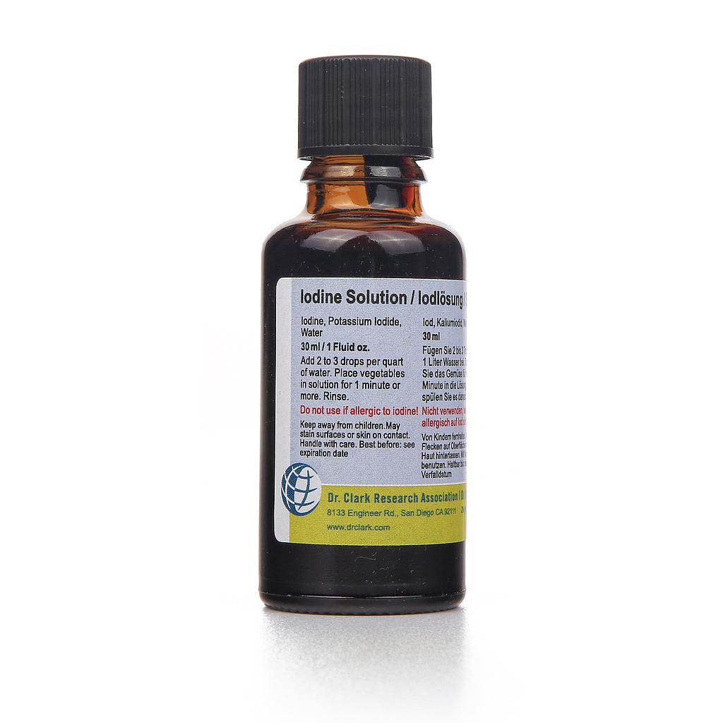 Dr. Clark's Iodine Solution, 1 oz (30 ml)