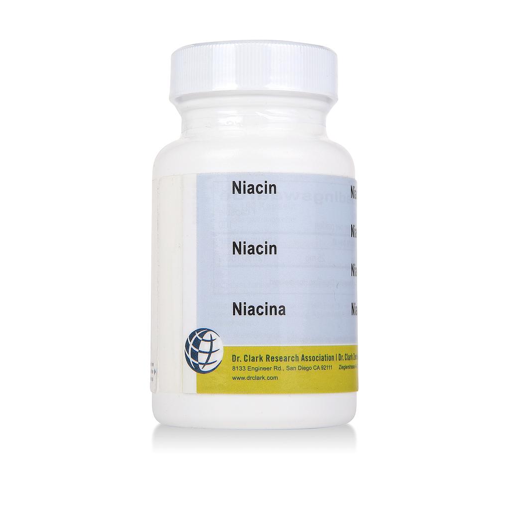 Niacina, 25 mg 100 cápsulas