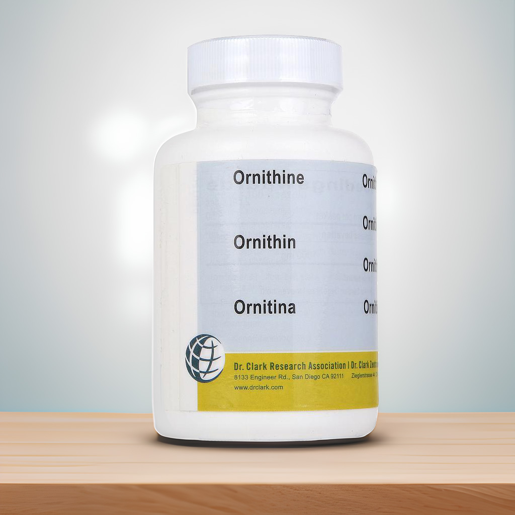 Ornitina, 500 mg 100 cápsulas
