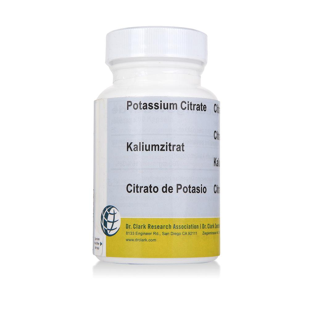 Citrato de Potasio, 530 mg 100 cápsulas