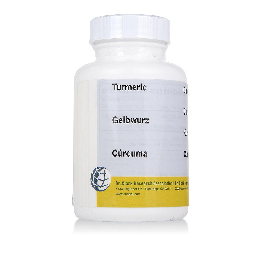 Gelbwurz (Curcuma, Turmeric), 600 mg 120 Kapseln