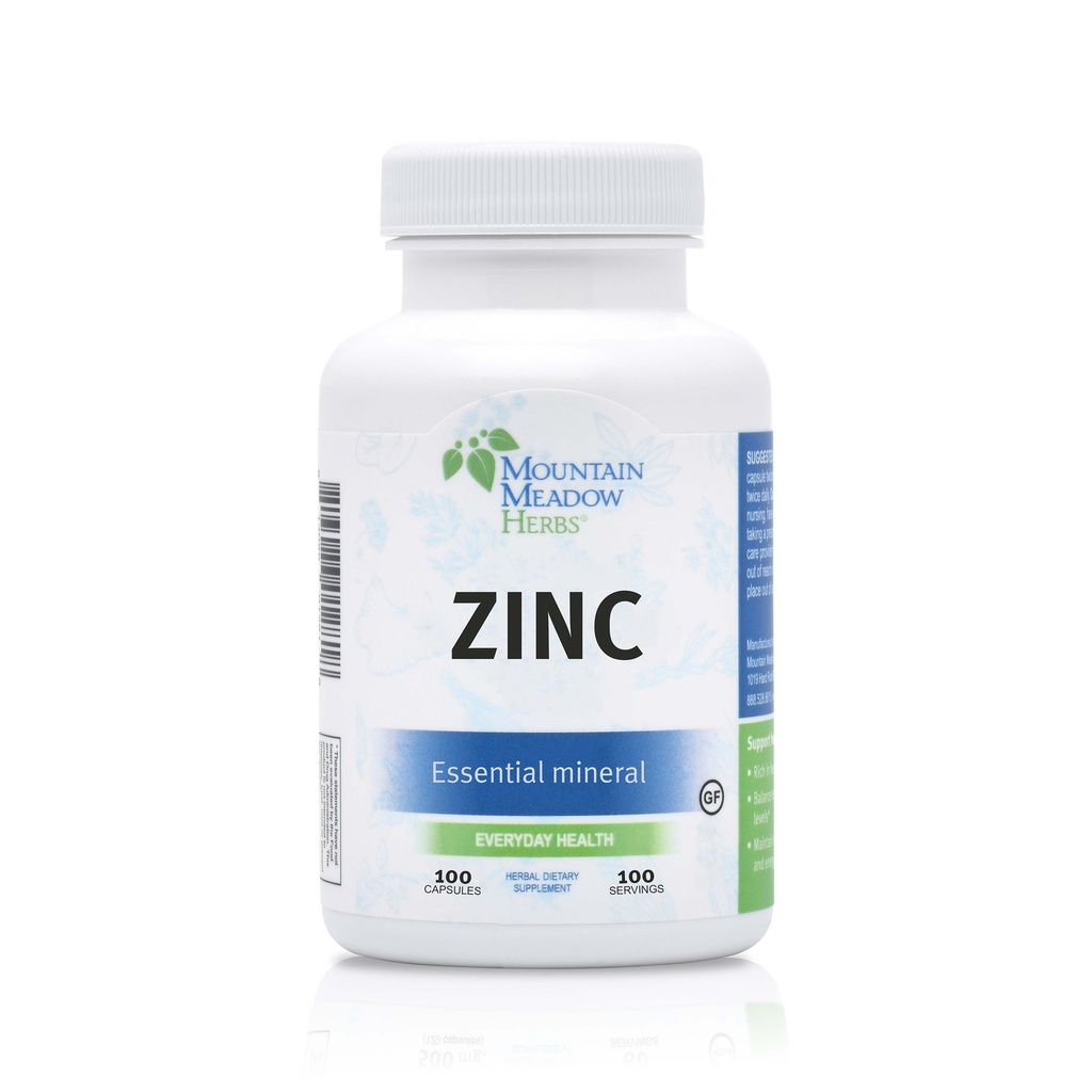 Zinc (Gluconato de Zinc), 30 mg 100 cápsulas