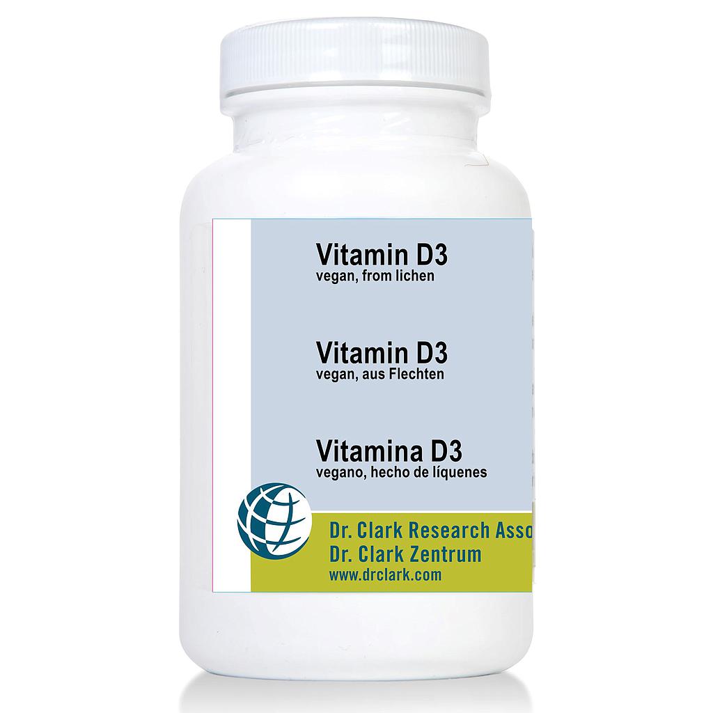 Vitamina D3 (vegana), 1000 IU 100 cápsulas blandas