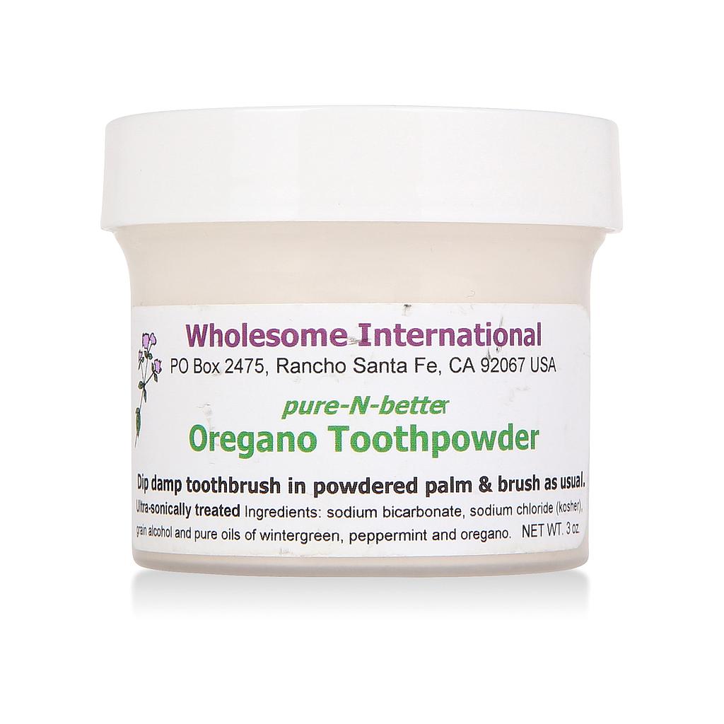 Polvo Dental con Orégano, 3 oz (90 g)