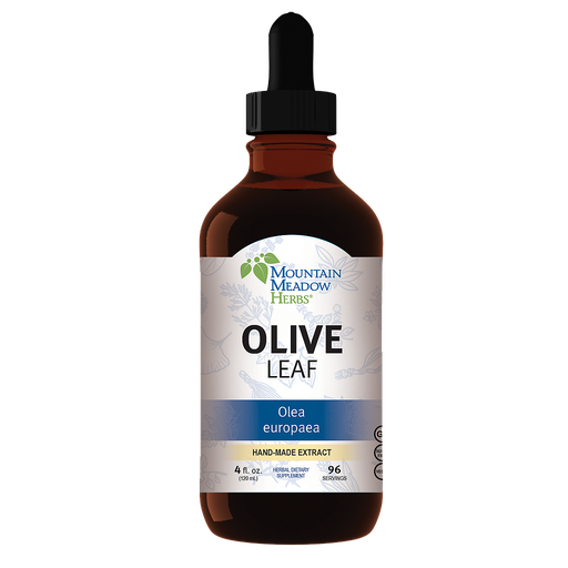 [OE4364M] Olive Leaf Liquid Herbal Extract, 4 oz (120 ml)