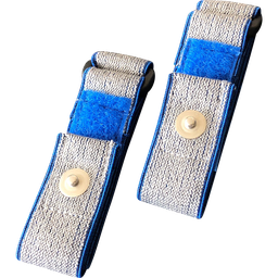 [WRIST_BANDS_BLUE] Handgelenkbänder (ohne Kabel), 1 Paar (NICHT nass zu verwenden)